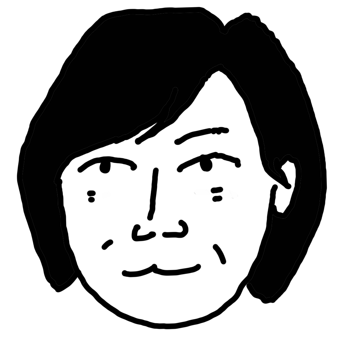 上條似顔絵